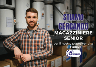 NUOVA OPPORTUNITÀ LAVORATIVA: MAGAZZINIERE SENIOR