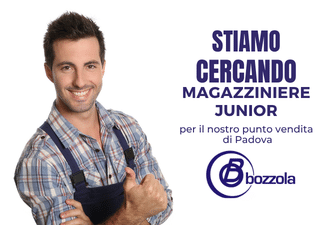 NUOVA OPPORTUNITÀ LAVORATIVA: MAGAZZINIERE JUNIOR